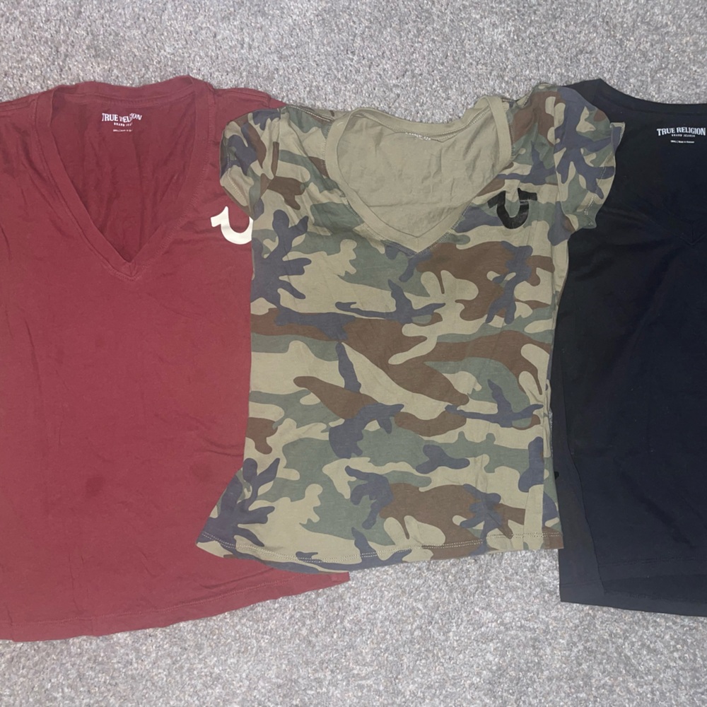 3 True Religion shirts